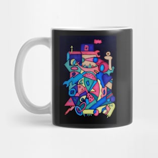 Abstract design from somewhere deep inside my head Mug